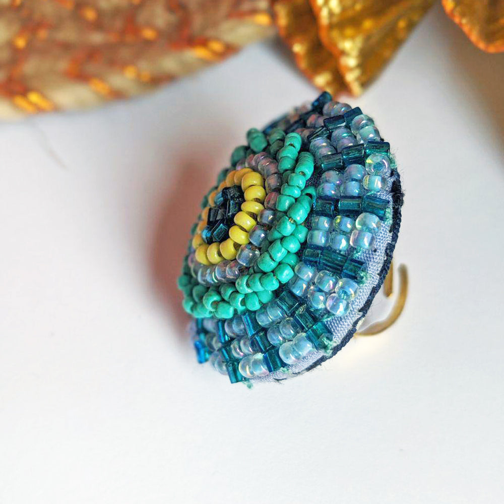 Charming Blue Ring