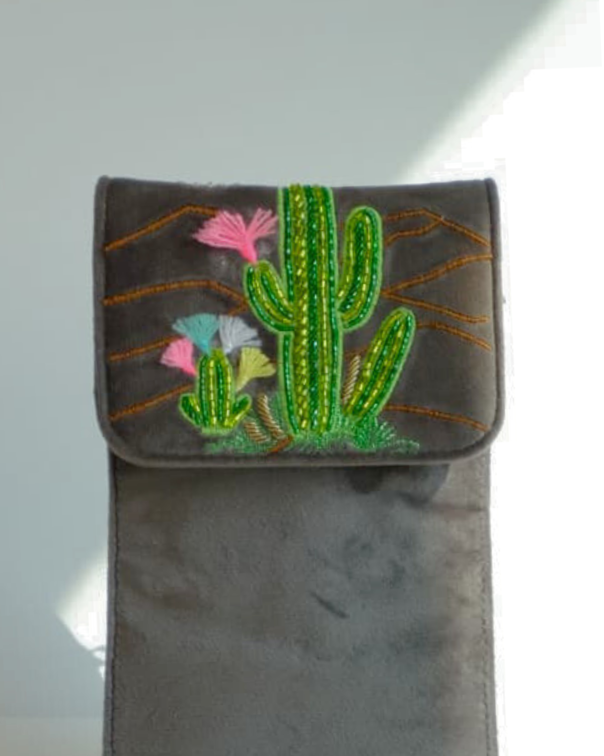 Cactus Phone Sling Wallet