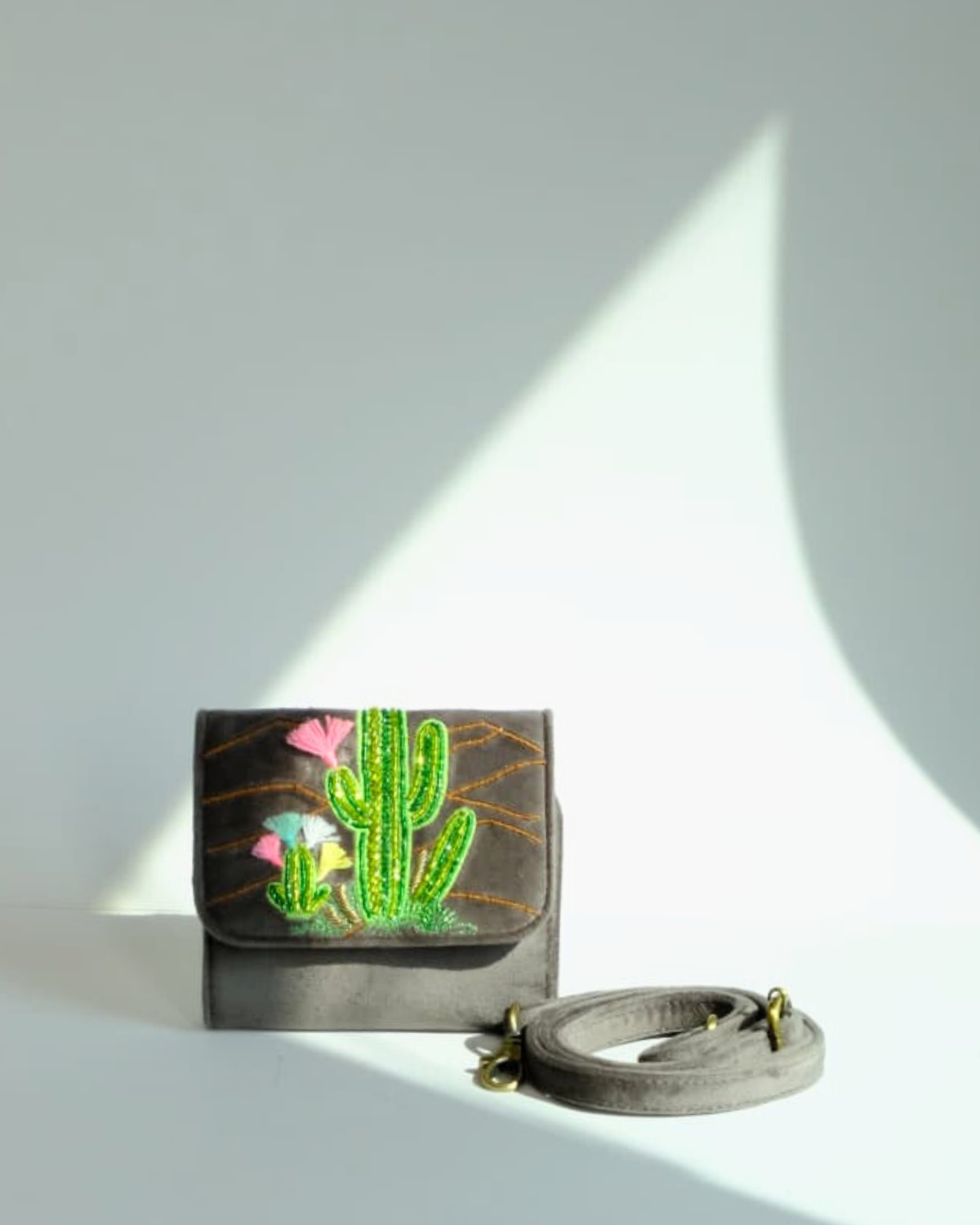 Cactus Phone Sling Wallet