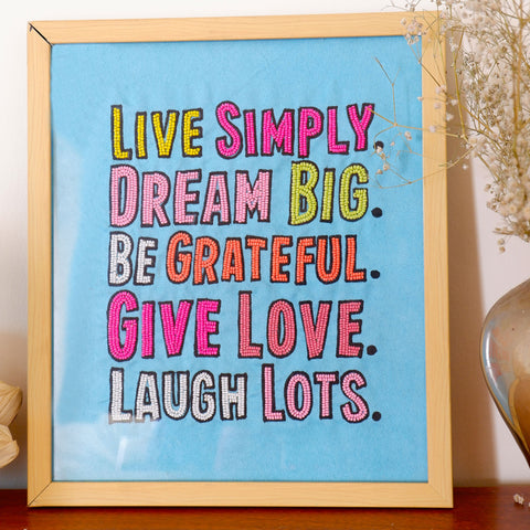  MOTIVATIONAL QUOTES :  Motivational Embroidery  Inspirational Wall Art  Quote Embroidery  Positive Affirmations  Encouraging Wall Decor  Motivational Stitched Art  Embroidered Quote Tapestry  Inspiring Hand Stitching  Motivational Needlework  Words of Wisdom Embroidery