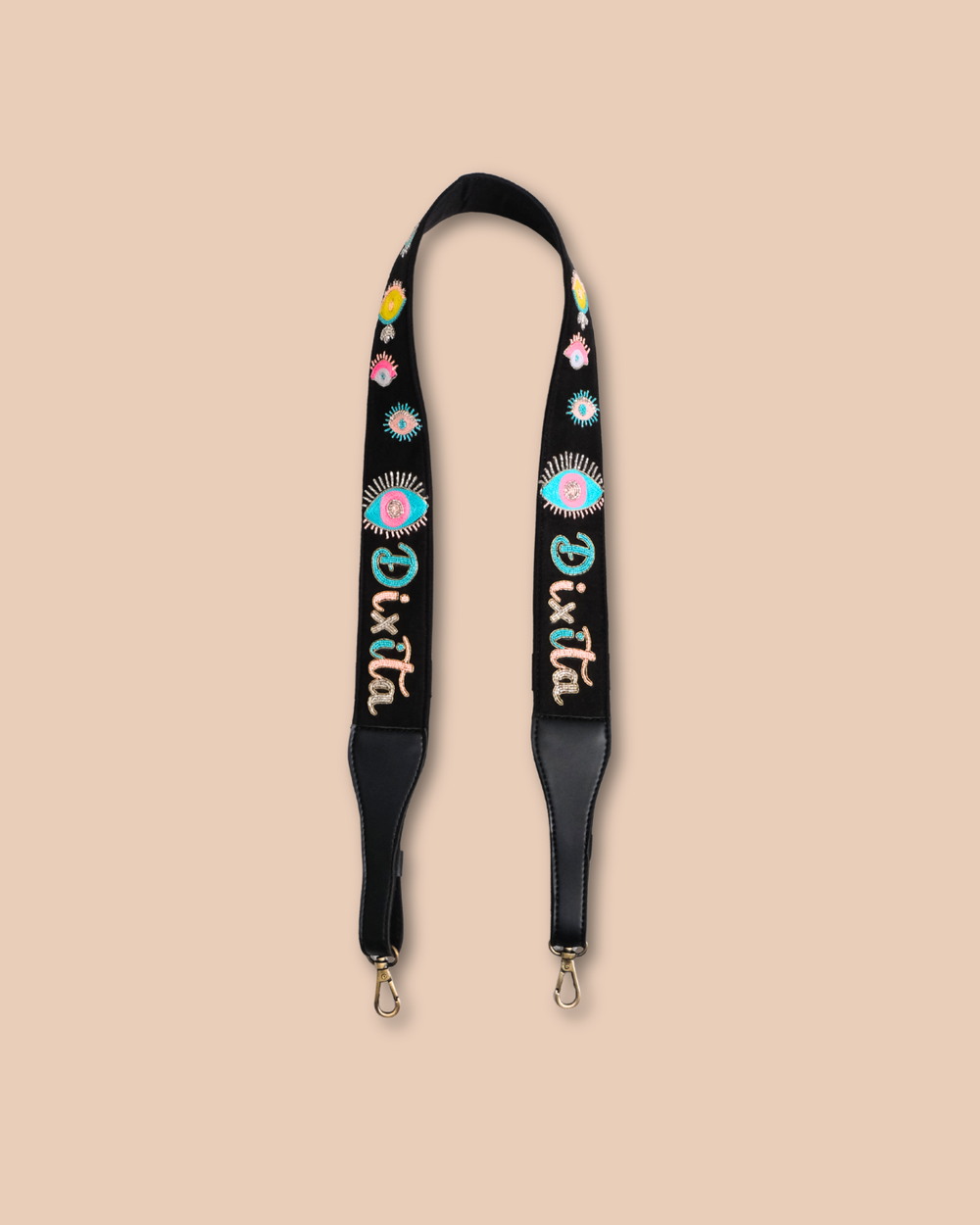 Customized Evil Eye Black Strap