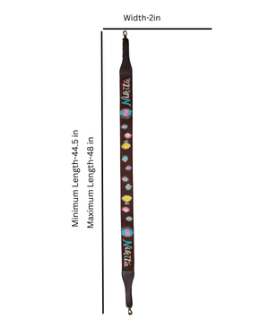 Measurement chart of a strap