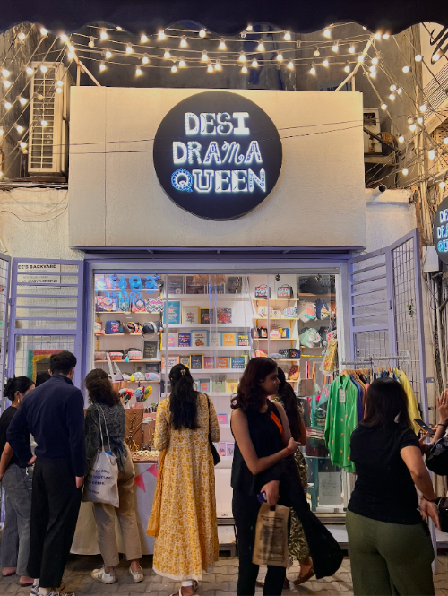 Hand-embroidered bag for women – quirky accessories by Desi Drama Queen