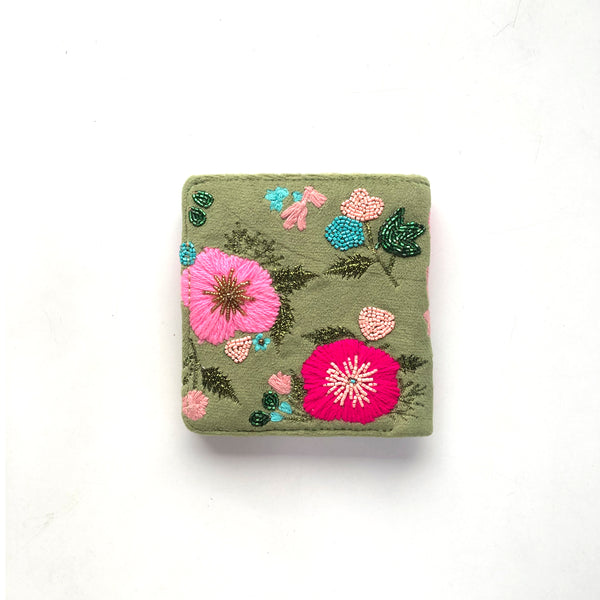 Blessed Floral - Snap Button Wallet