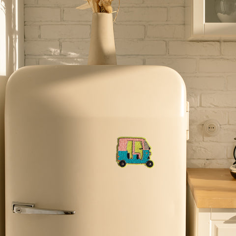 Autorikshaw Fridge Magnet