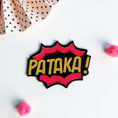 Handmade embroidered Rakhi Magnet – Pataka - Fridge Magnet