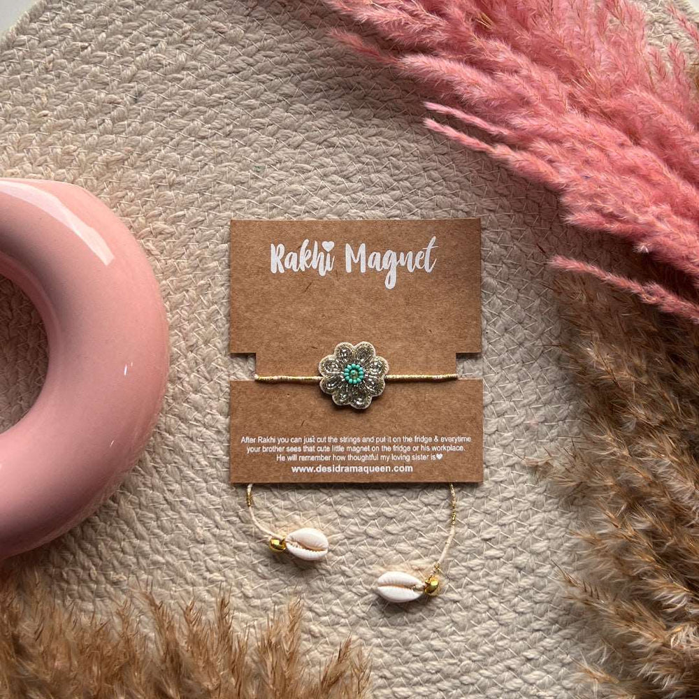 Embroidered Rakhi Magnet - Glimmer