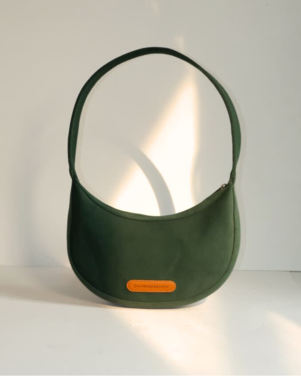 Green Dragonfly Banana Bag