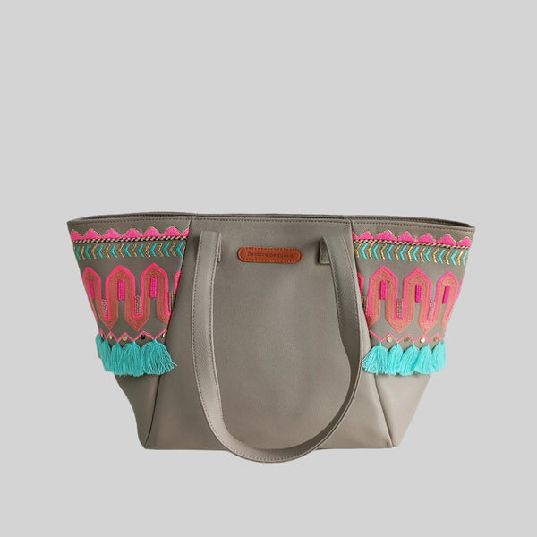 NEW TOTE BAG GREY