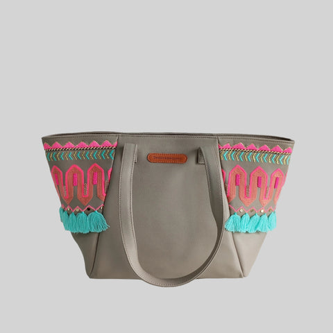 NEW TOTE BAG GREY