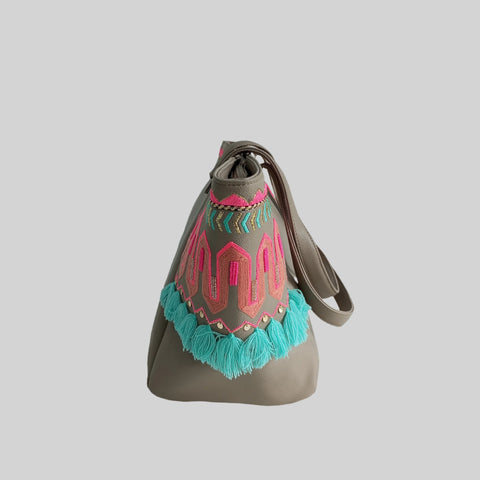 NEW TOTE BAG GREY