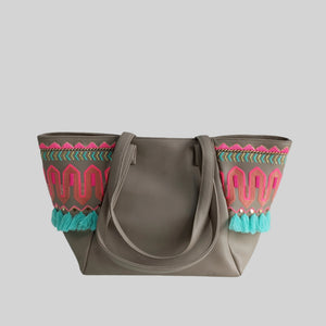NEW TOTE BAG GREY