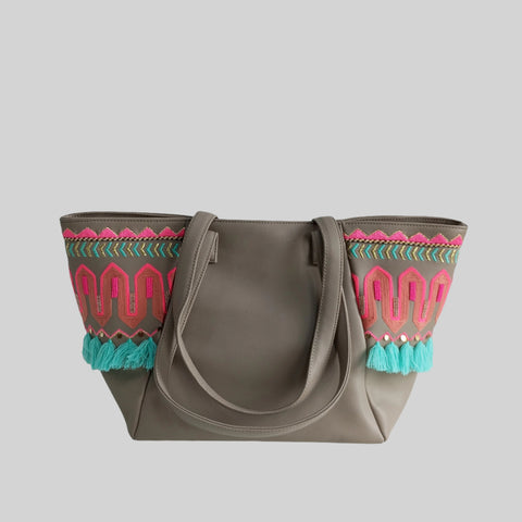 NEW TOTE BAG GREY