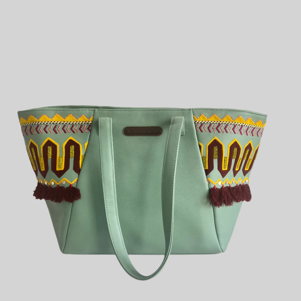 NEW TOTE BAG GREEN