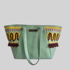 NEW TOTE BAG GREEN