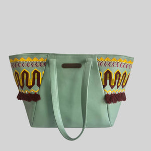 NEW TOTE BAG GREEN