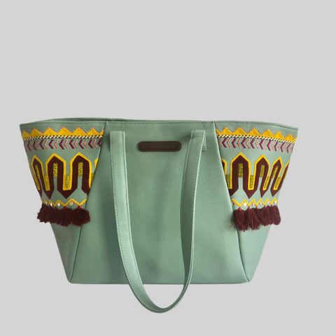 NEW TOTE BAG GREEN