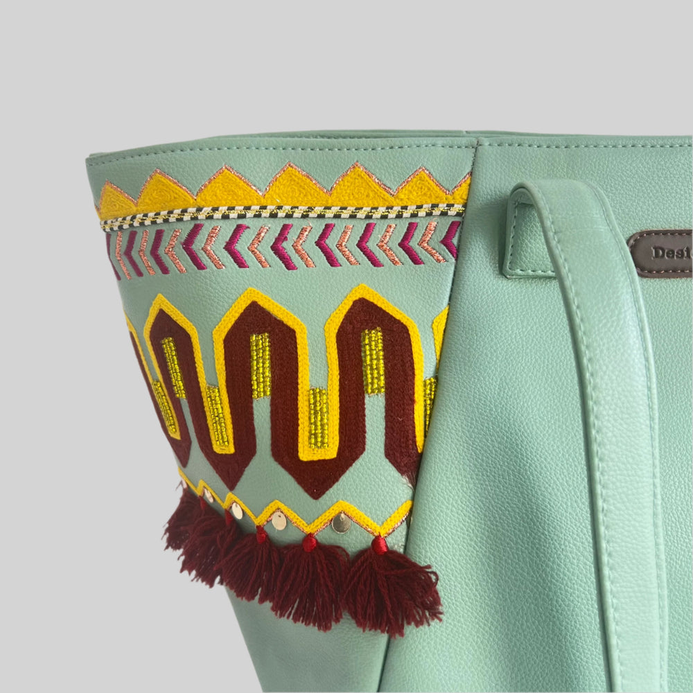 NEW TOTE BAG GREEN