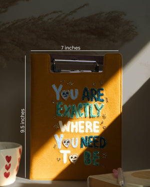 quirky refillable diary