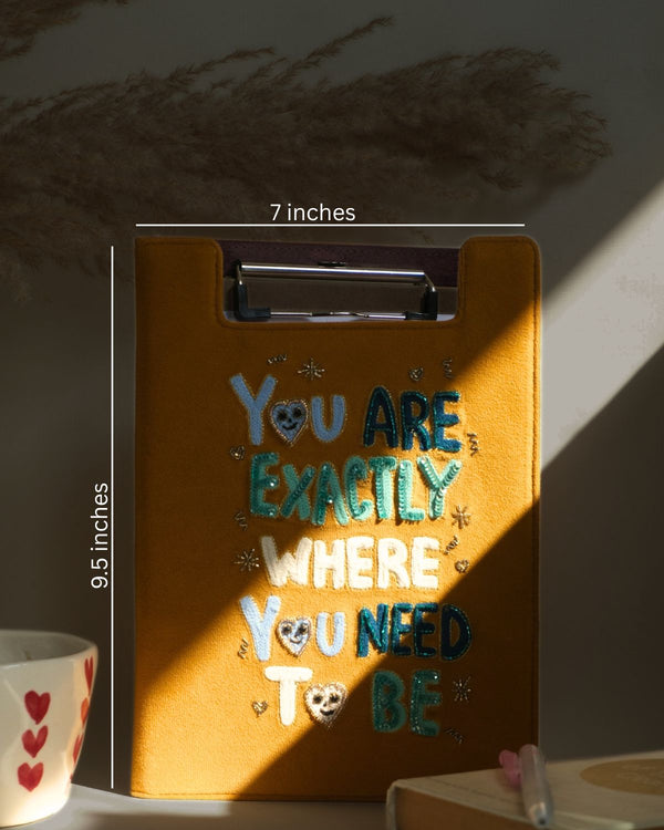 quirky refillable diary