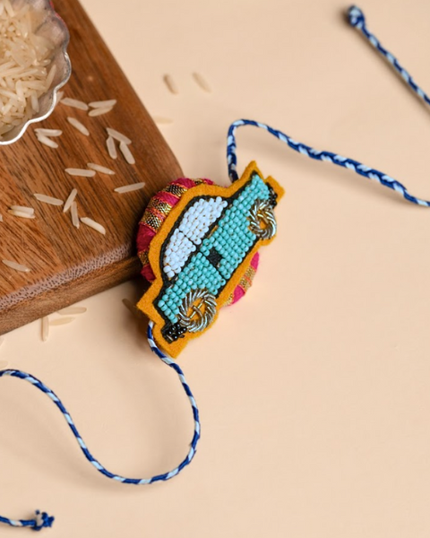 Rakhi Magnets- Multicolour car