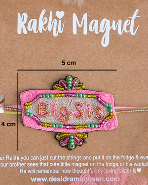Rakhi Magnets Big Sis