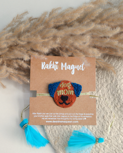 Rakhi Magnets Dog Mom