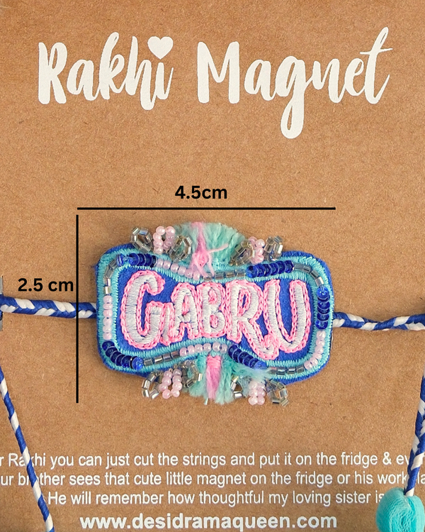 Rakhi Magnets Gabru