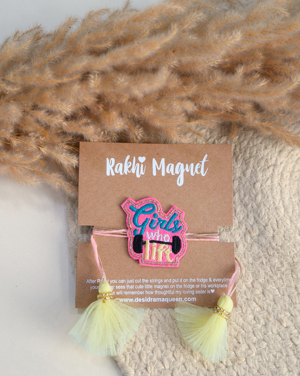 Rakhi Magnets Girls who lift