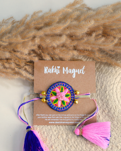 Rakhi Magnets Gulabi Mandala