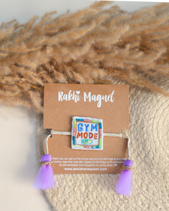 Rakhi Magnets Gym Mode On