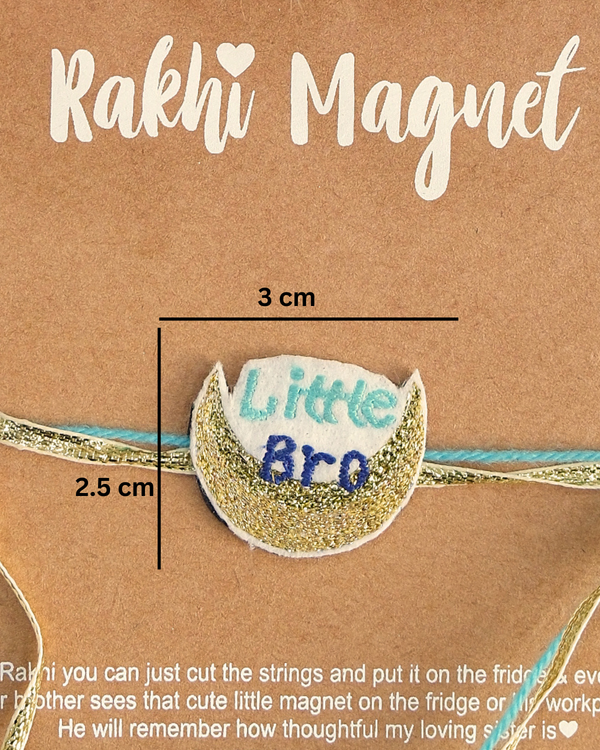 Rakhi Magnets Little Bro