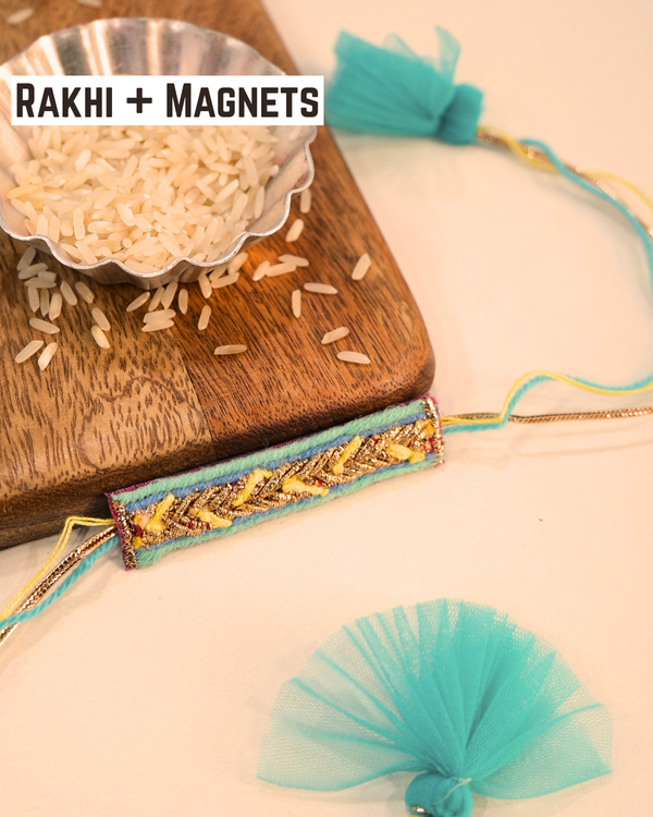 Rakhi Magnets Sunehri