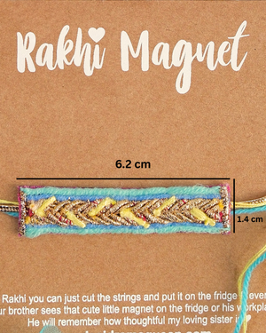 Rakhi Magnets Sunehri