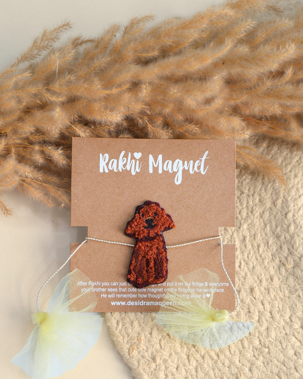 Rakhi Magnets Cute Dog