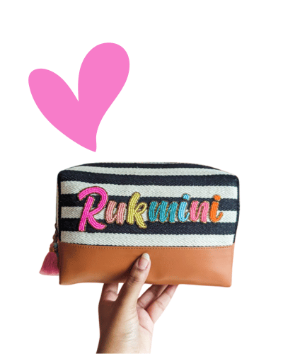 Personalized Big Kit For Girls (1pc)- Black Stripes