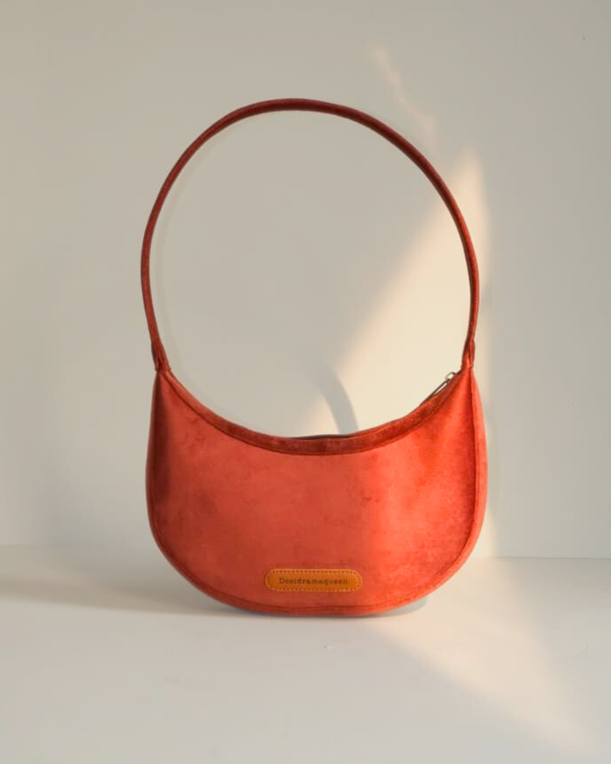 Rust Moon Star Banana Bag