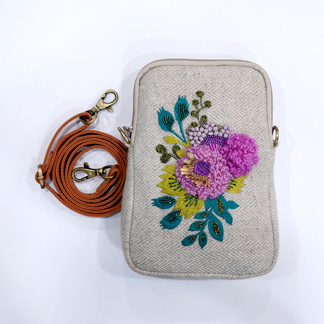 FLORA PHONE SLING BAG