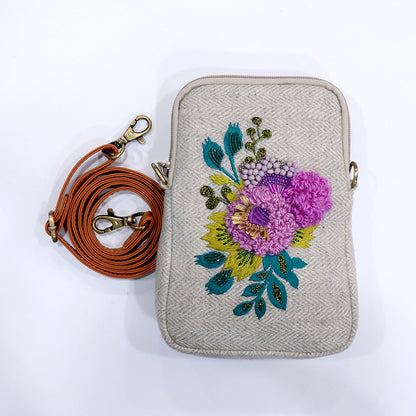 FLORA PHONE SLING BAG