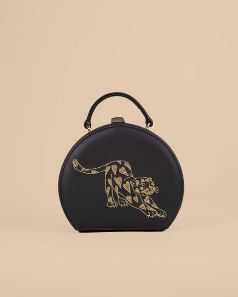 Leopard Box Sling