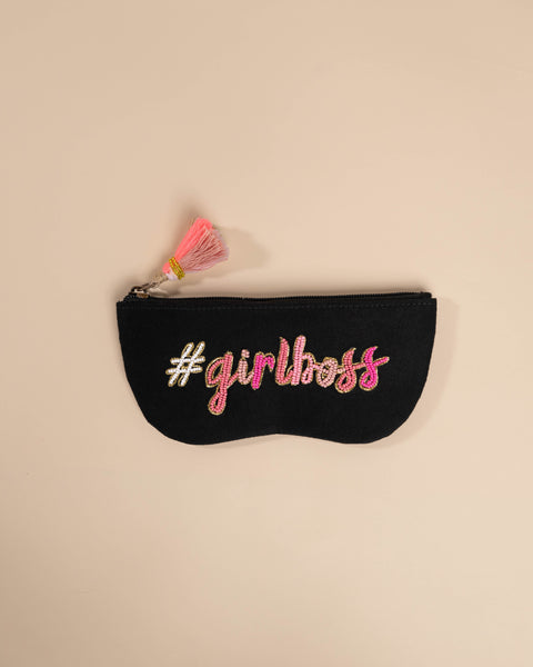 Stash your sunglasses in the comfort of fanciness with the stunning range of sunglass covers by Desi drama queen. Whether you need sunglasses for a road trip or an extra pair of reading glasses to take to work, you can keep your lenses secure and scratch-free.