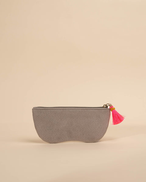 Multicolor embroidery spectacle pouch – handmade sunglass cover in cotton fabric