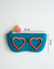 Cotton sunglasses cover in turquoise – handmade in India for specs or shades