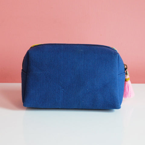 Evil Eye makeup pouch