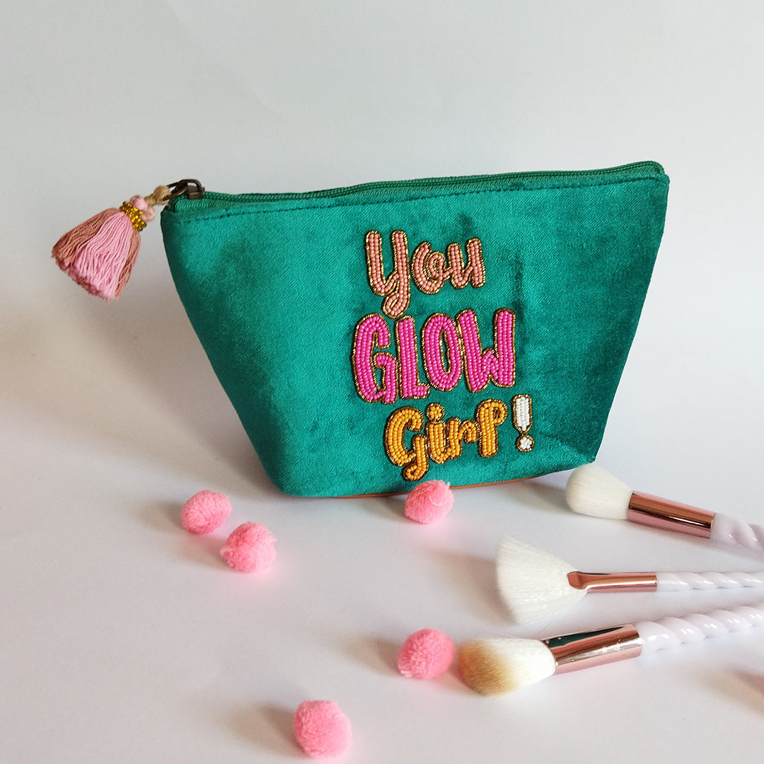 You glow girl -Make up kit sea green