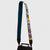 ABSTRACT EMBROIDERED HANDLE TEAL - ( ONLY STRAP)