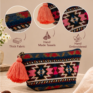 Aztec Makeup Pouch