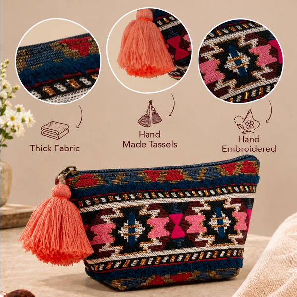 Aztec Makeup Pouch