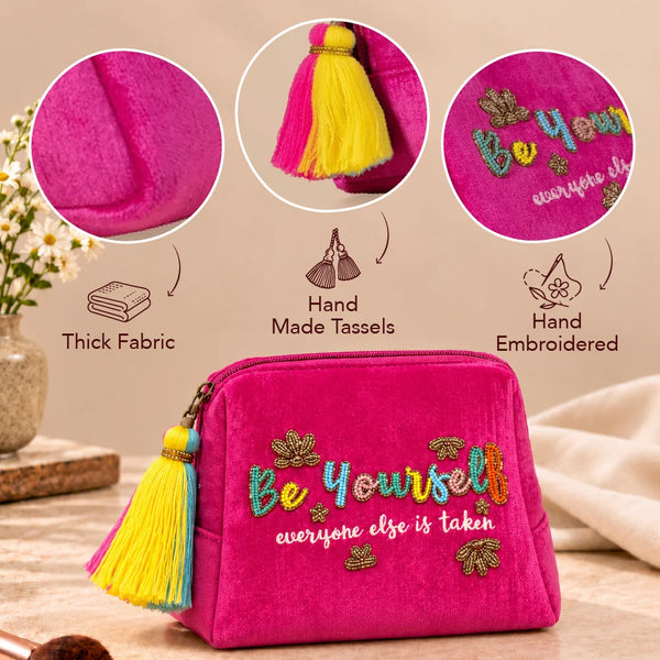 Be Yourself - Makeup Pouch