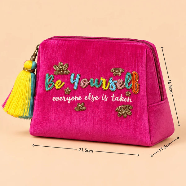 Be Yourself - Makeup Pouch